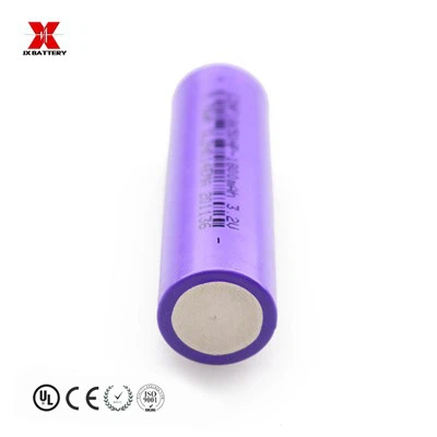 Lithium Batteries LiFePo4 Cell 18650 1800mah